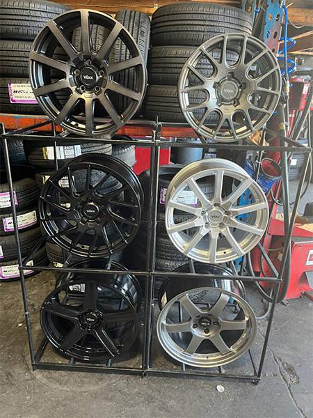 Modern rims of all sizes, with beautiful designs and materials